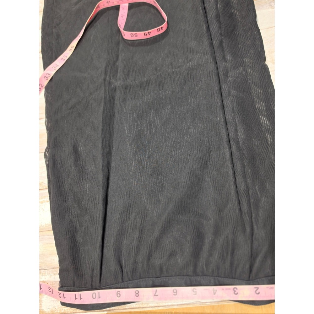 Judy Hornby Couture 3pc Silk Set Floral Devore Jacket Camisole Maxi Skirt Size 4 - Picture 14 of 16